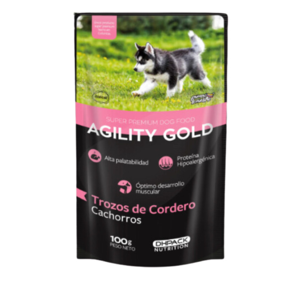 AGILITY TROZOS POUCHE CACHORRO