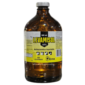 LEVAMISOL 15% INY x 500 ERMA