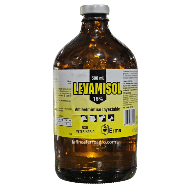 LEVAMISOL 15% INY x 500 ERMA