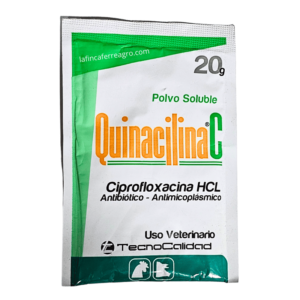 QUINACILINA 20% x 10 ML (ENROFLOXACINA)