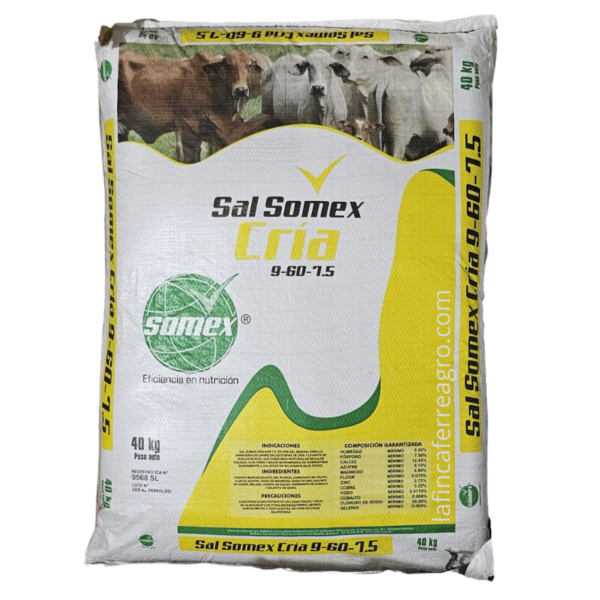Somex cria sal mineralizada 8%