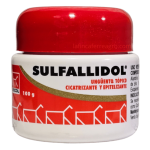 Sulfallidol ungüento cicatrizante y epitelizante