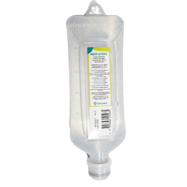 AGUA DESTIL 500 ml CORPAUL