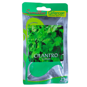 cilantro común 25g frente