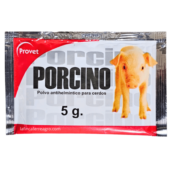 PORCINO SOBRE x 5 GR. (ANTIPARASITARIO)