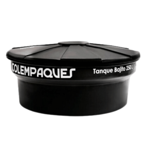 tanque colempaques bajito agua potable con tapa